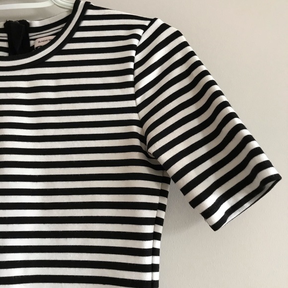 Sunday Best Black and white stripped dress - Picture 4 of 5